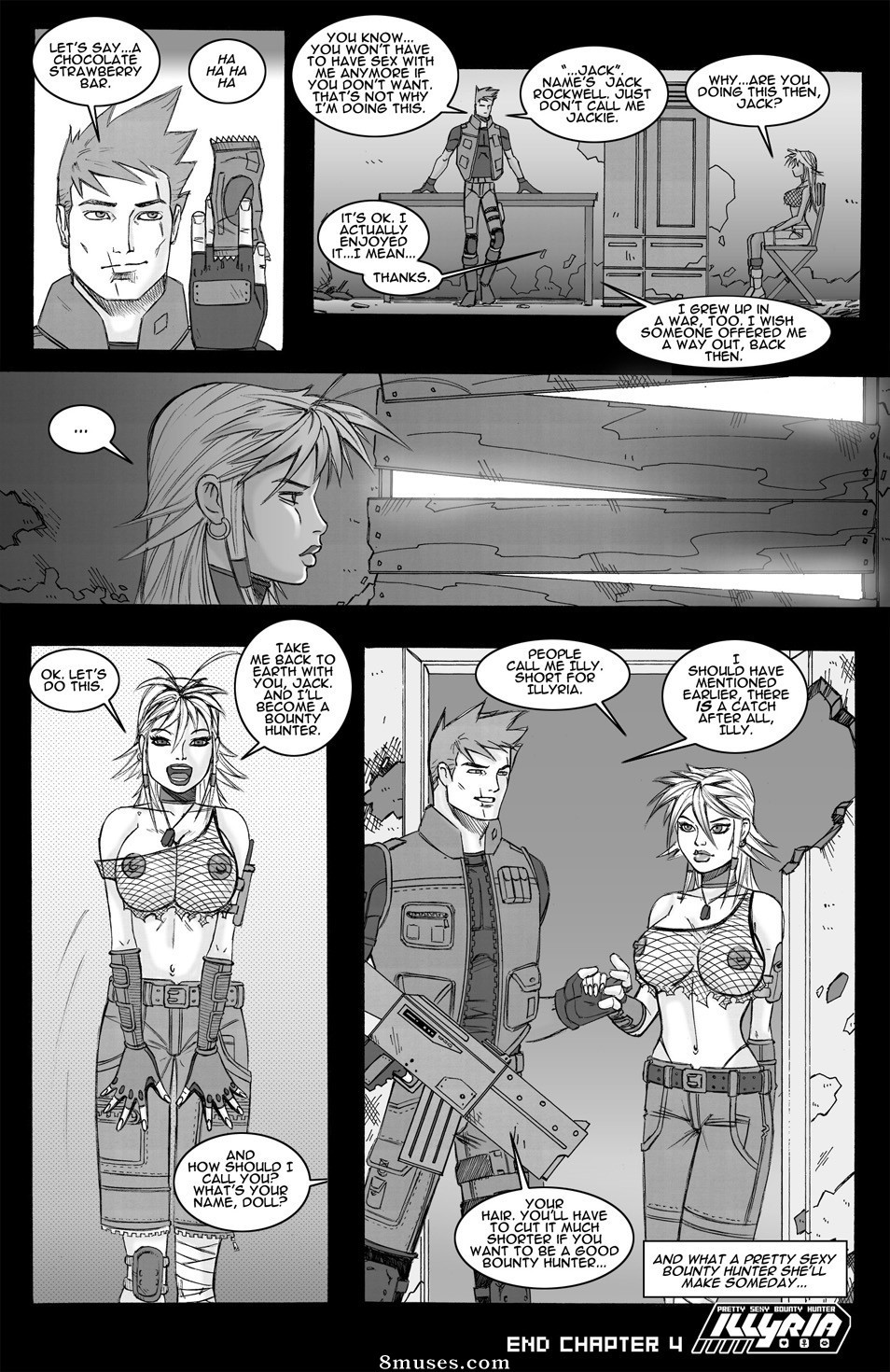 Pretty Sexy Bounty Hunter Illyria - Issue 4 - Page 11