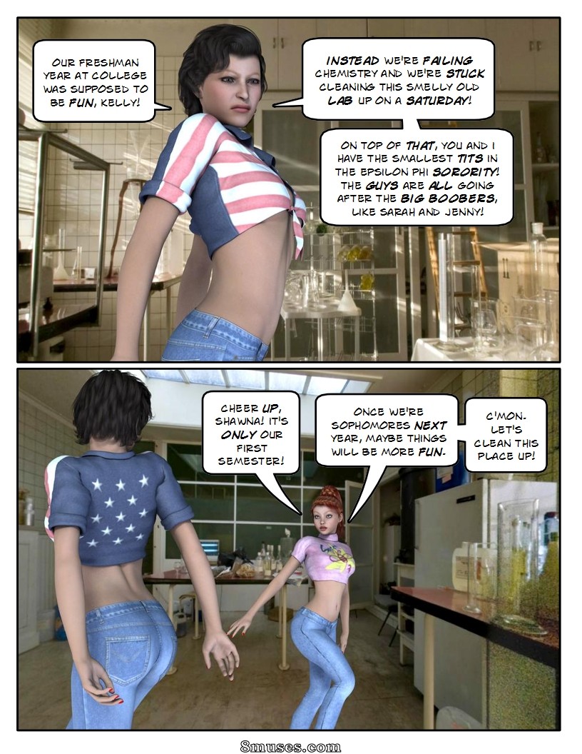 College Boobs 1 - Issue 1 - Page 3