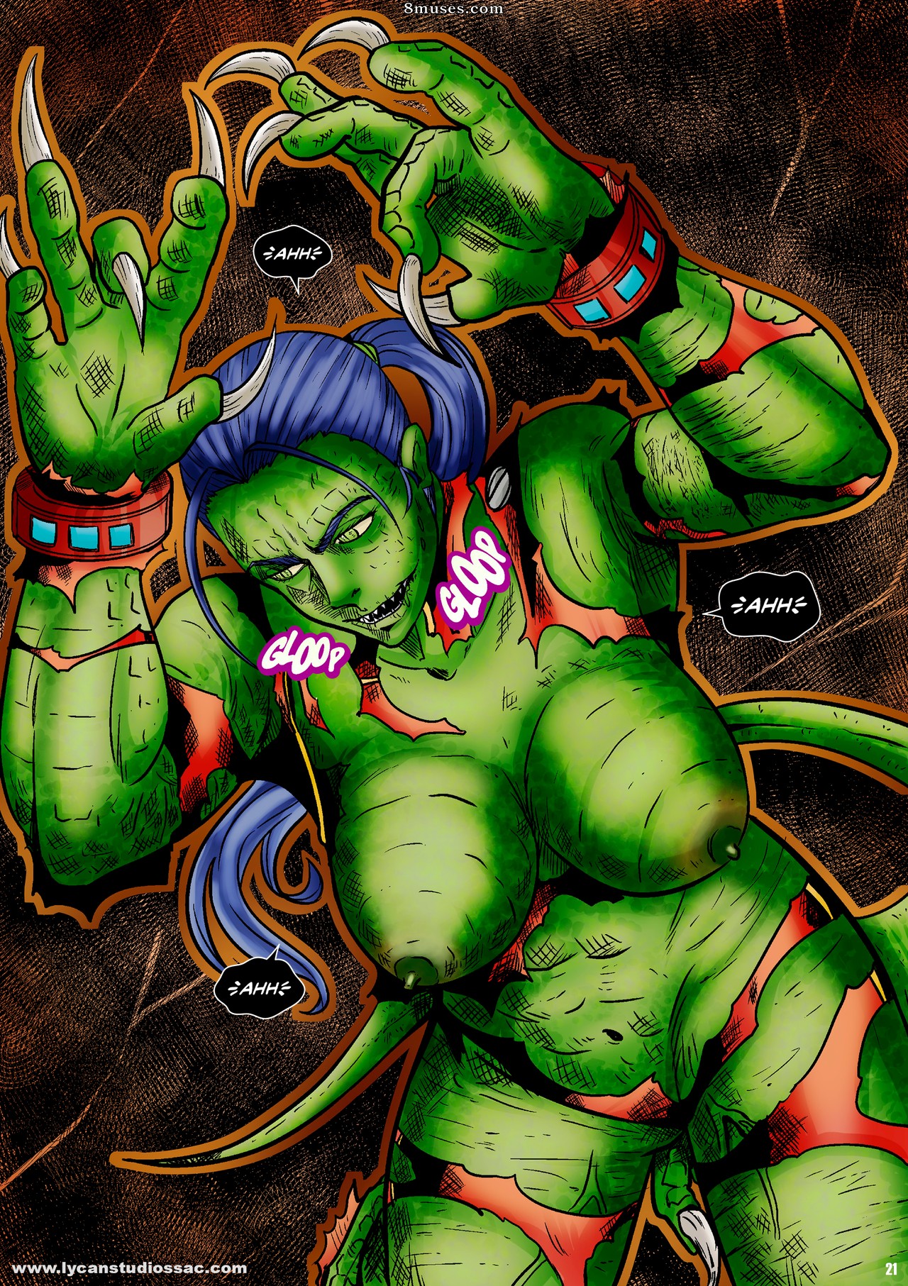 Locofuria Comics - 100 Ways to Become a Monster 27 - Cara and The Raptor Society - Page 24