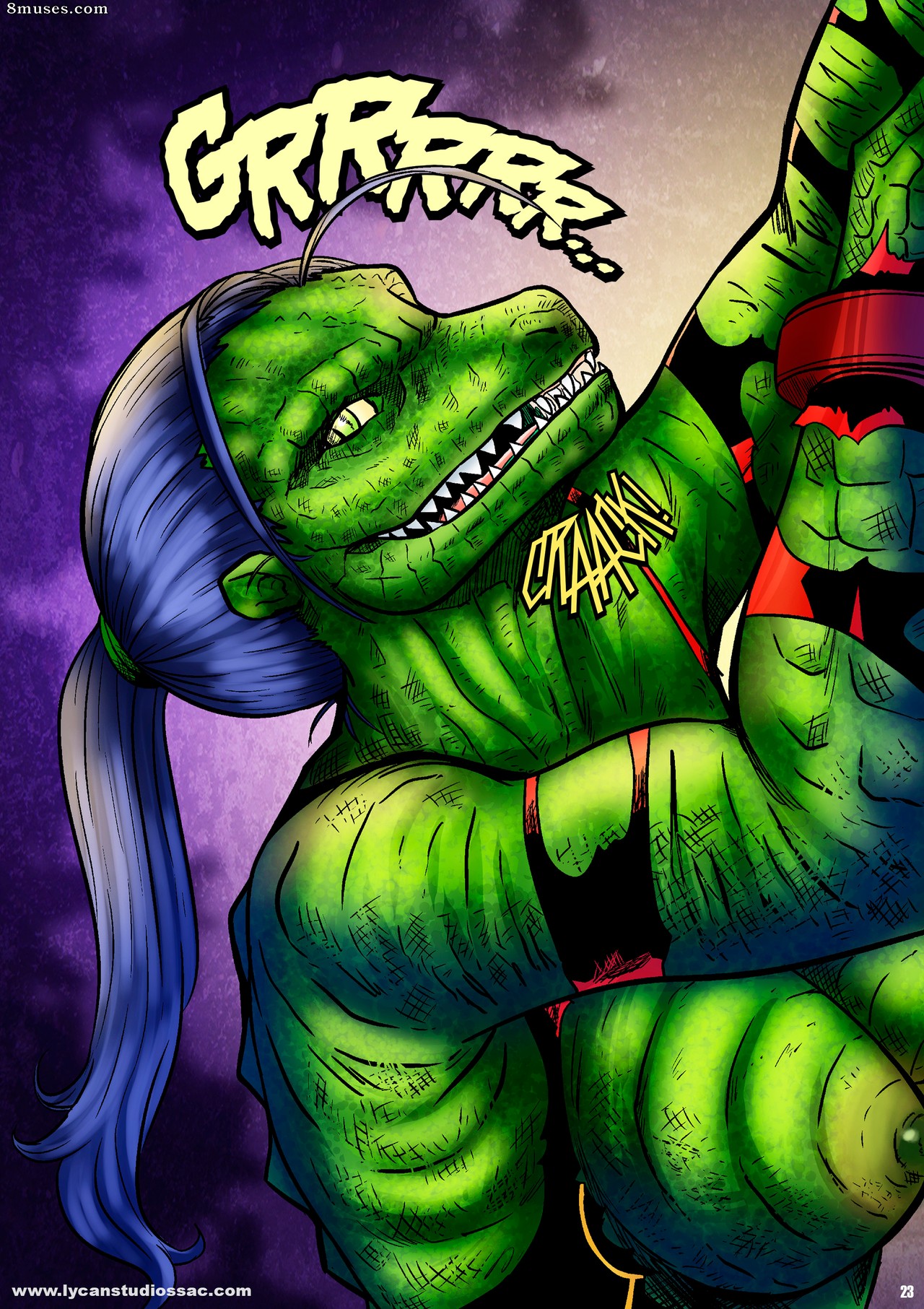 Locofuria Comics - 100 Ways to Become a Monster 27 - Cara and The Raptor Society - Page 26