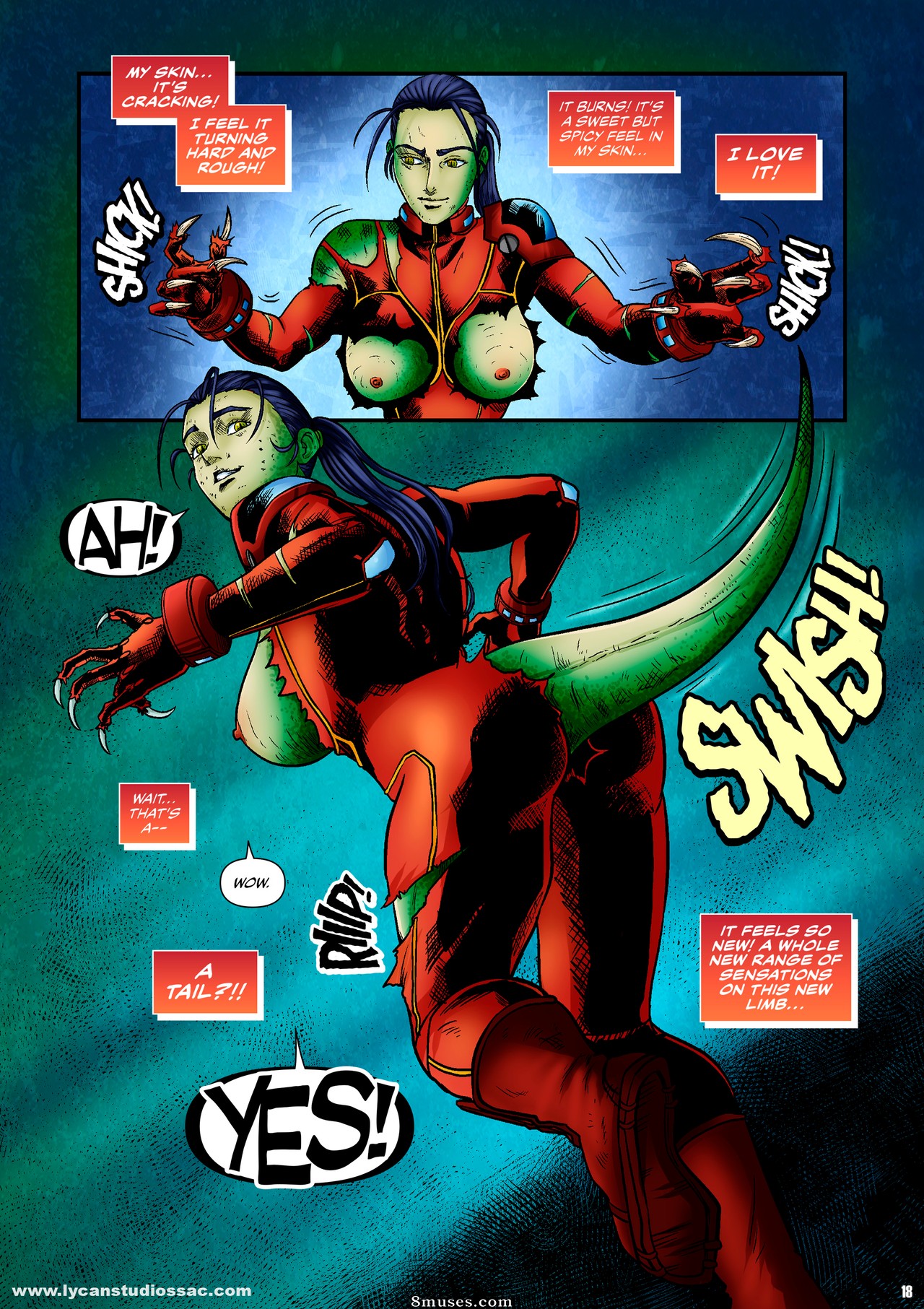 Locofuria Comics - 100 Ways to Become a Monster 27 - Cara and The Raptor Society - Page 21