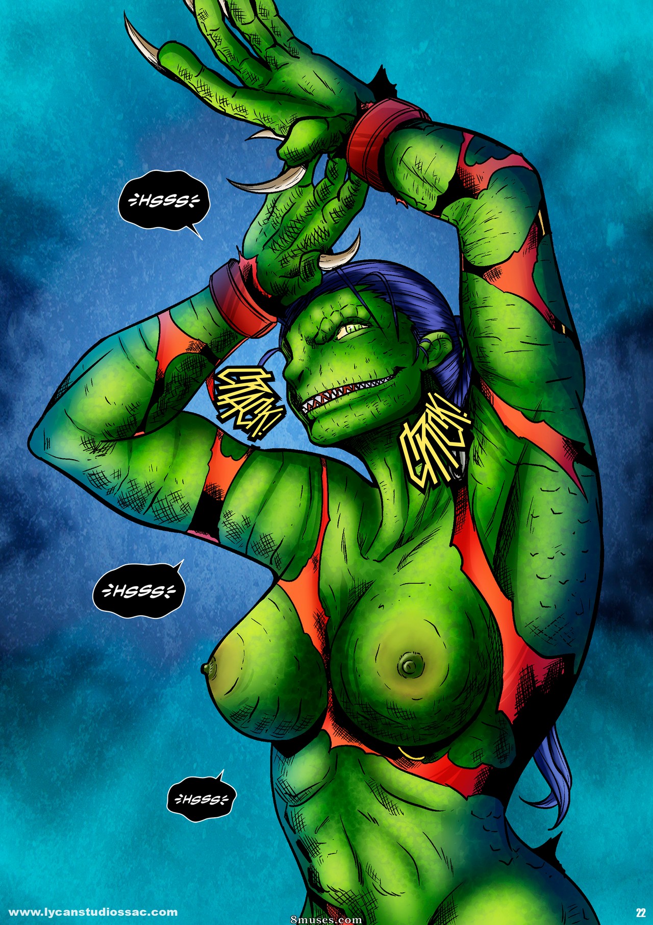 Locofuria Comics - 100 Ways to Become a Monster 27 - Cara and The Raptor Society - Page 25