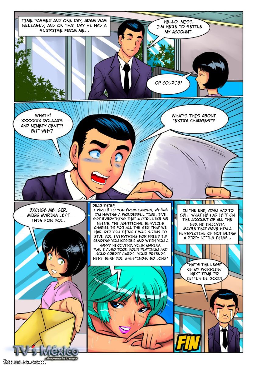 Travestis Mexico Comics - Marina, The Sexy Nurse - Page 9