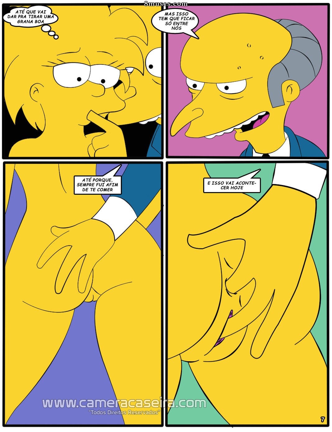 Os Simpsoons - 5 Pagando Bem… Que Mal Tem - Page 8