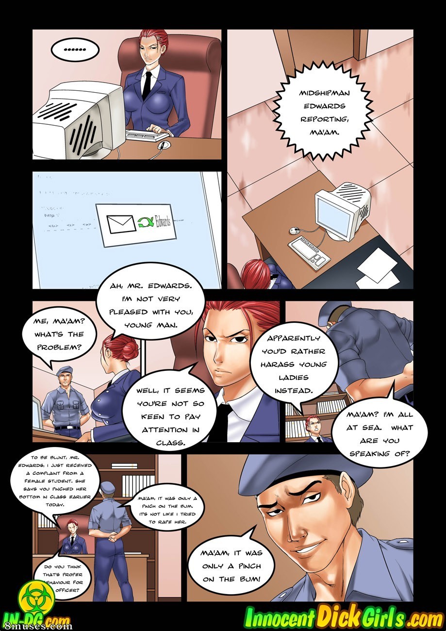 Innocent Dickgirls Comics - Culpable declarado - Página 4