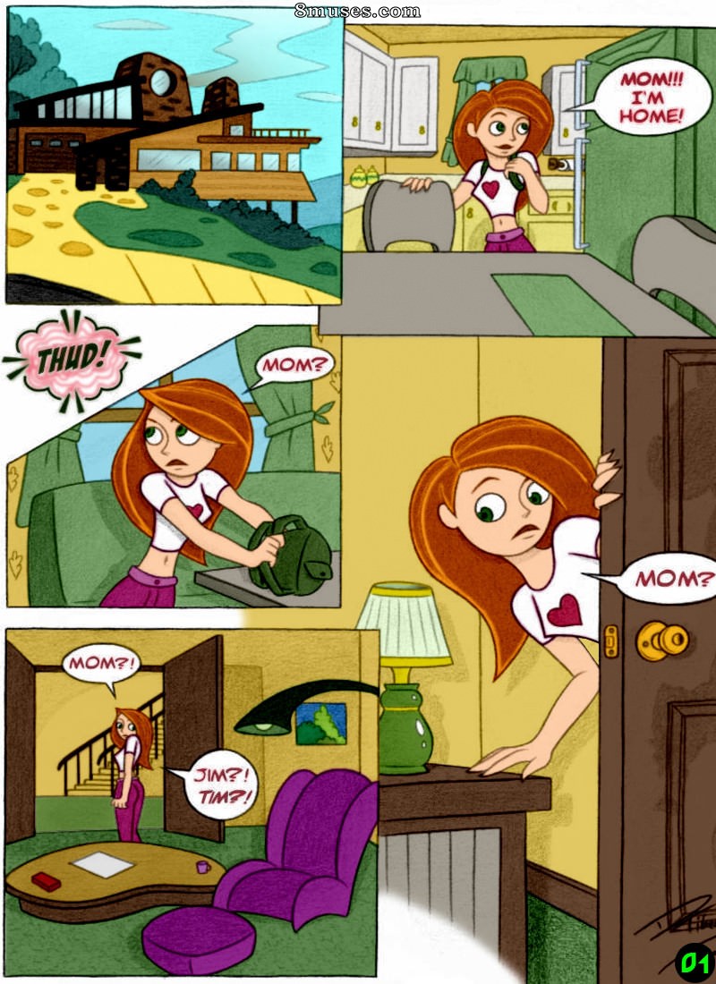 Page 2 | DTiberius-Comics/Kim-Possible-Kimcest/Issue-1 | 8muses - Sex Comics