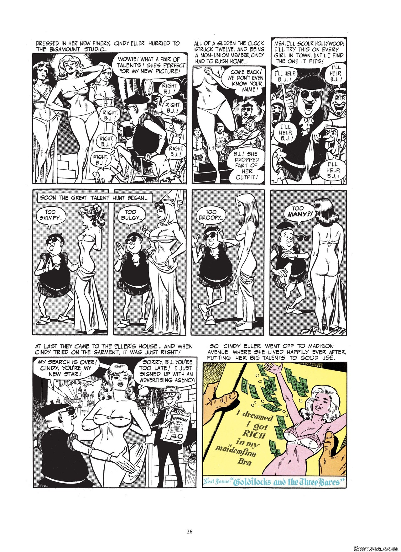 Classic Comics Collection - Cons de fée - Art érotique de Wallace Wood - Page 38