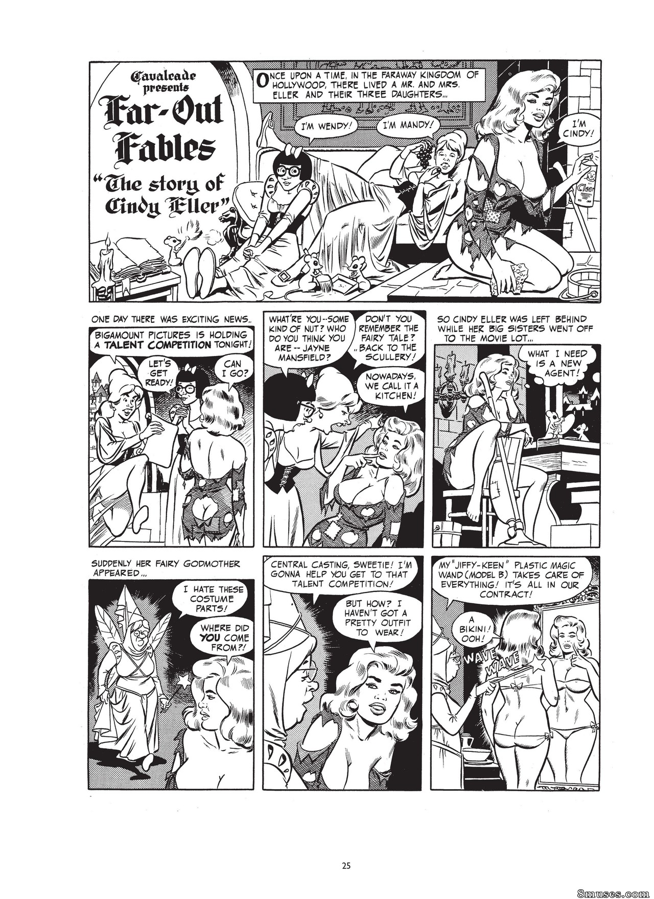 Classic Comics Collection - Fadas - Arte erótica de Wallace Wood - Página 37