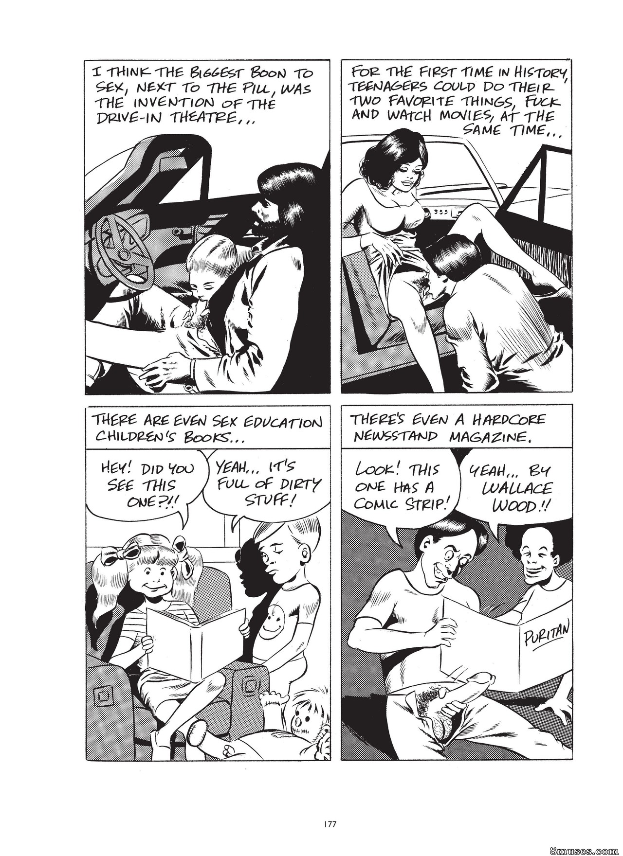 Page 187 | Classic-Comics-Collection/Cons-de-Fee-Erotic-Art-of-Wallace-Wood  | 8muses - Sex Comics