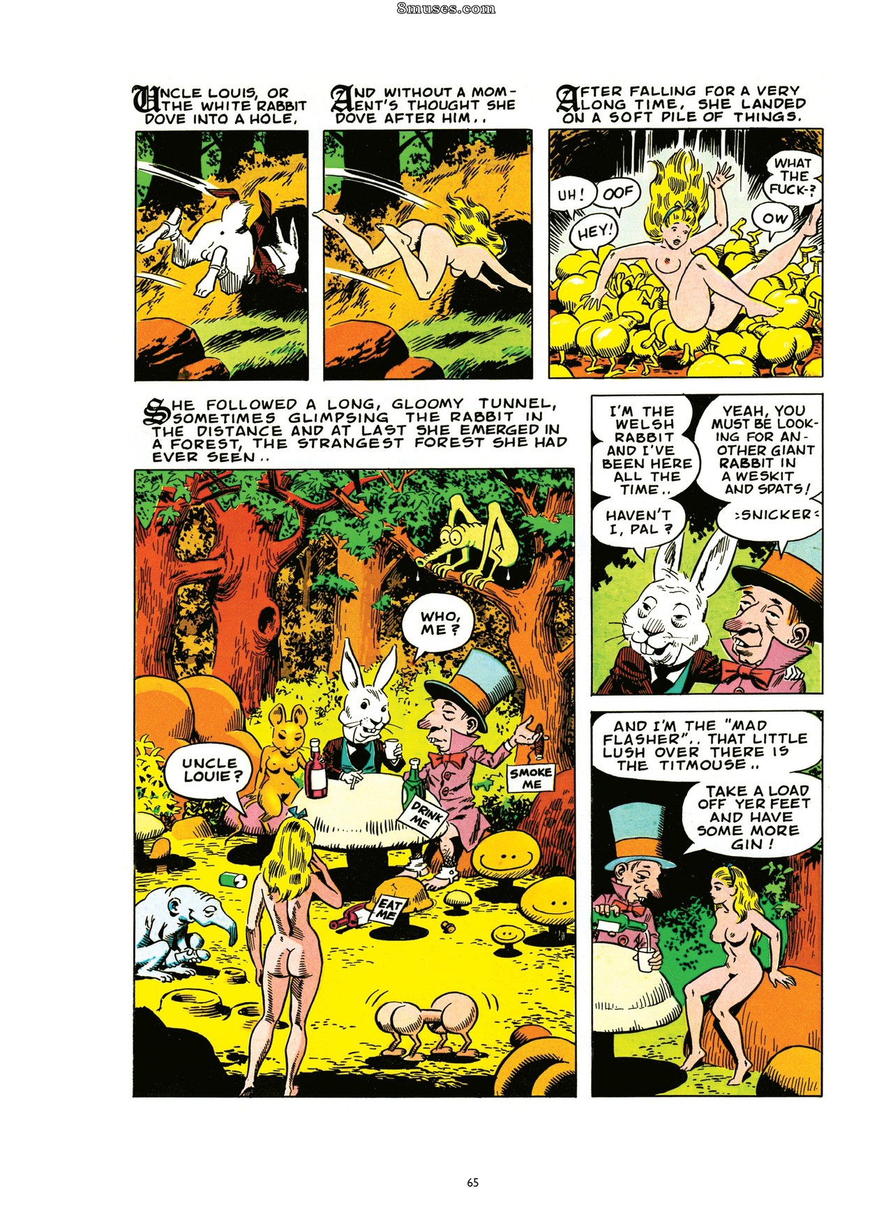 Classic Comics Collection - Fadas - Arte erótica de Wallace Wood - Página 75