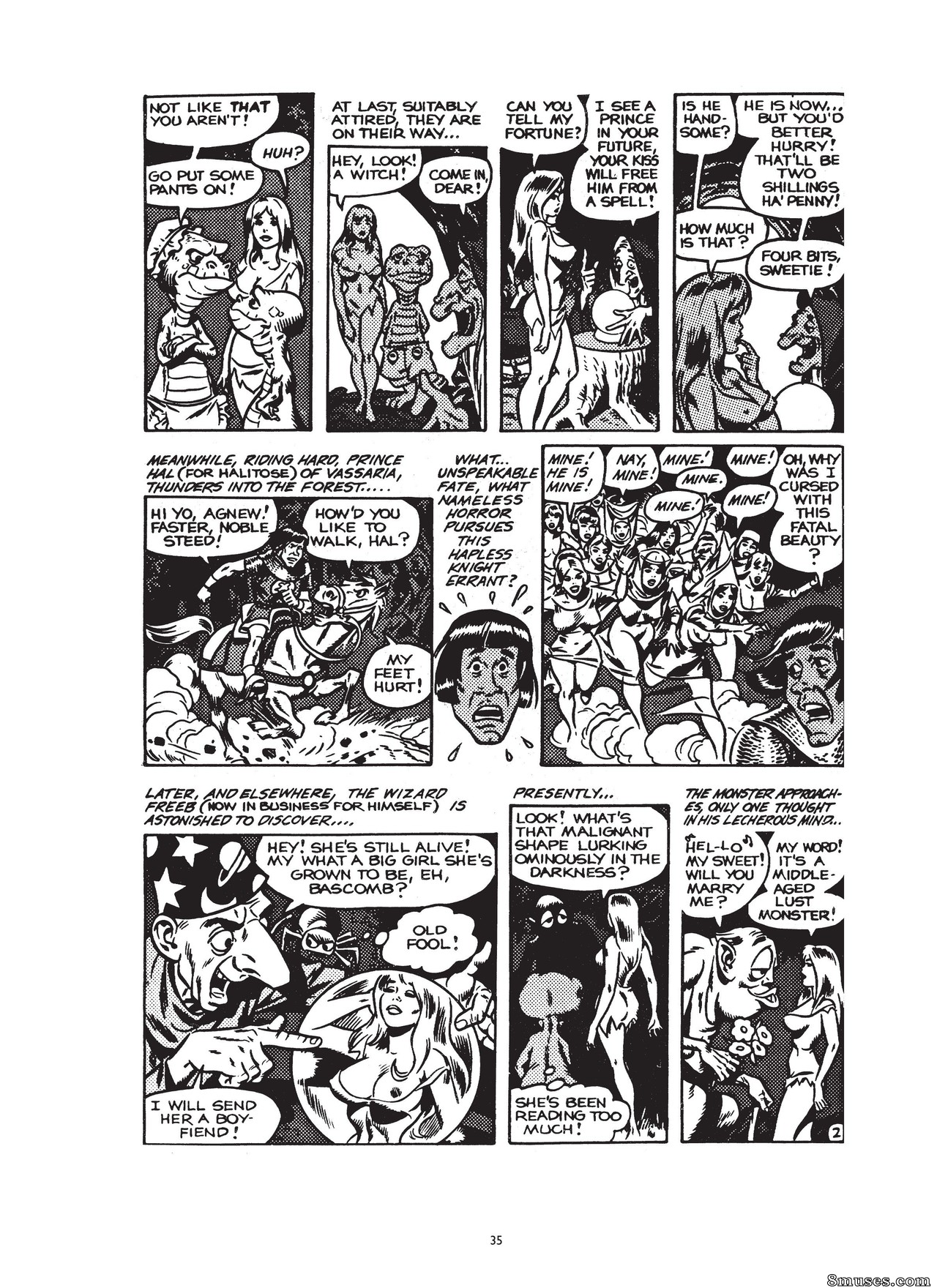 Classic Comics Collection - Cons de Fee - Erotic Art of Wallace Wood - Page 46