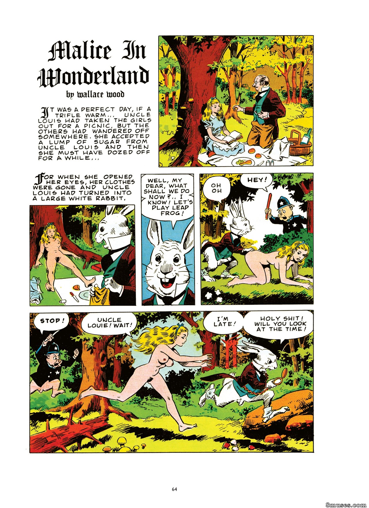 Classic Comics Collection - Cons de fée - Art érotique de Wallace Wood - Page 74