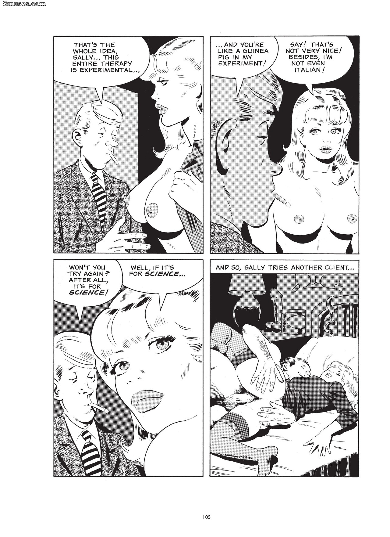 Classic Comics Collection - Cons de Fee - Erotic Art of Wallace Wood - Page 115