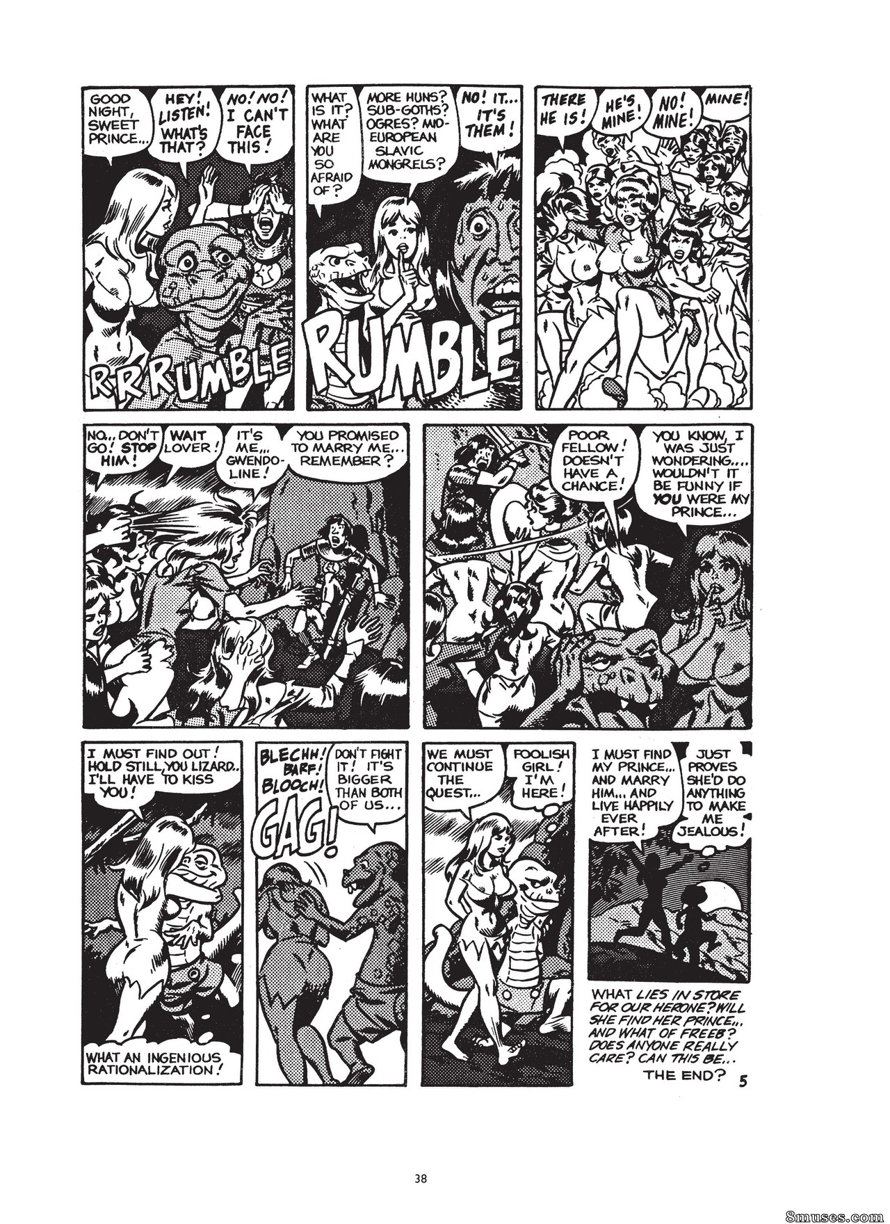 Classic Comics Collection - Cons de fée - Art érotique de Wallace Wood - Page 49