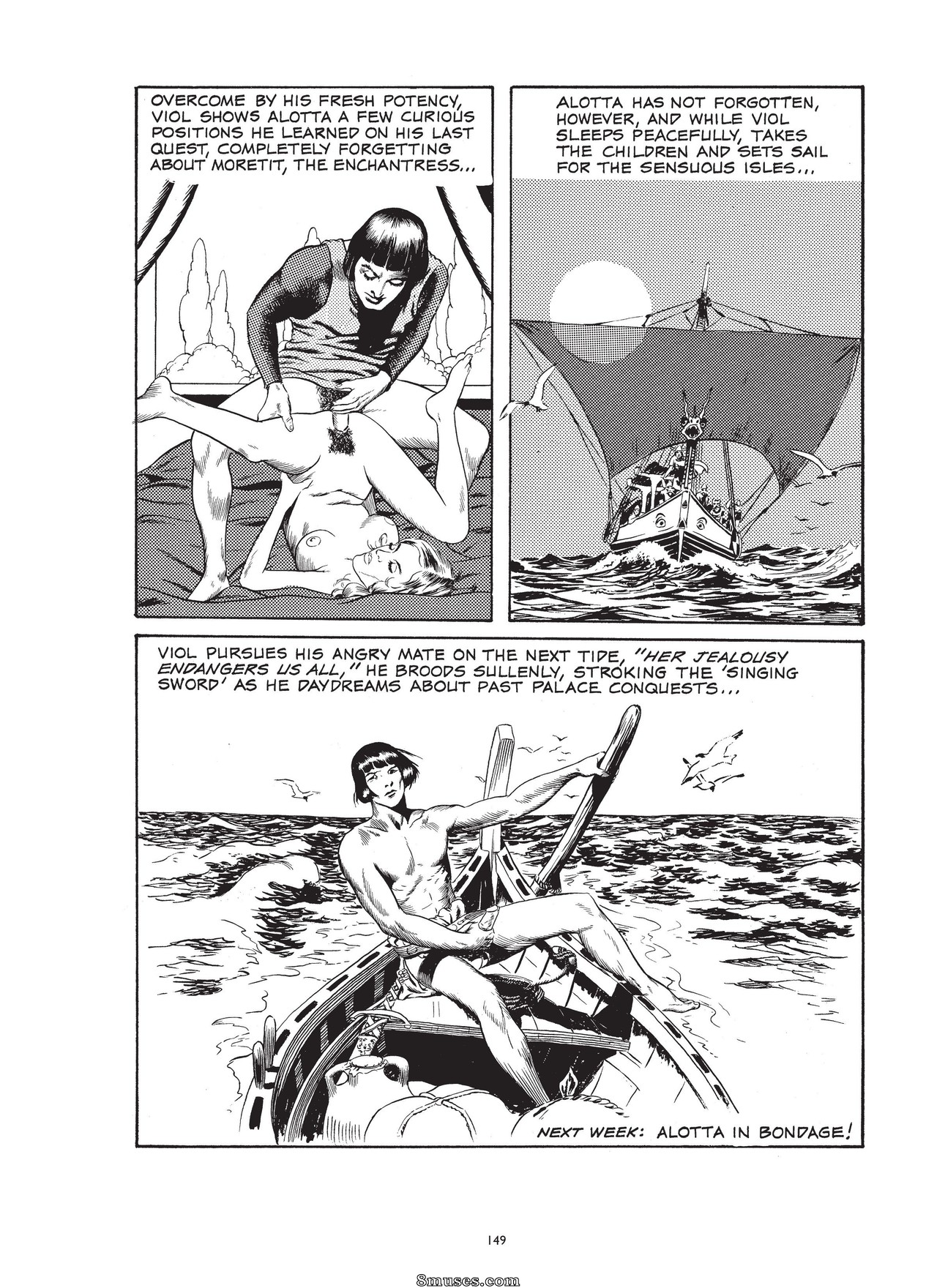 Classic Comics Collection - Cons de Fee - Erotic Art of Wallace Wood - Page 159