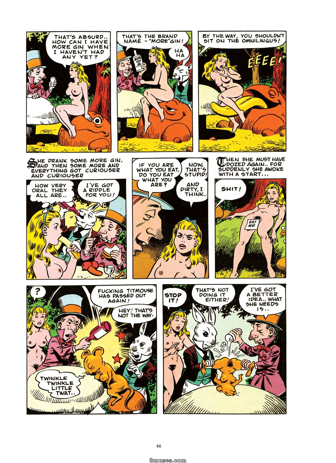 Classic Comics Collection - Cons de Fee - Erotic Art of Wallace Wood - Page 76