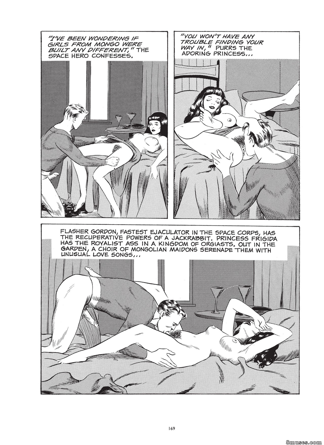 Classic Comics Collection - Cons de fée - Art érotique de Wallace Wood - Page 179