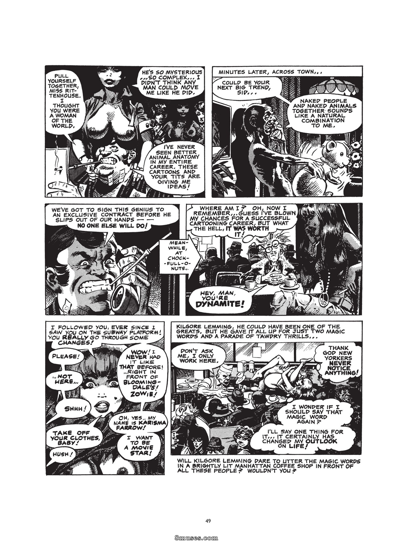 Classic Comics Collection - Cons de fée - Art érotique de Wallace Wood - Page 59