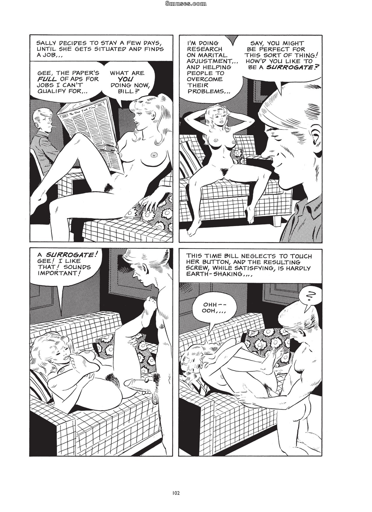 Classic Comics Collection - Cons de fée - Art érotique de Wallace Wood - Page 112