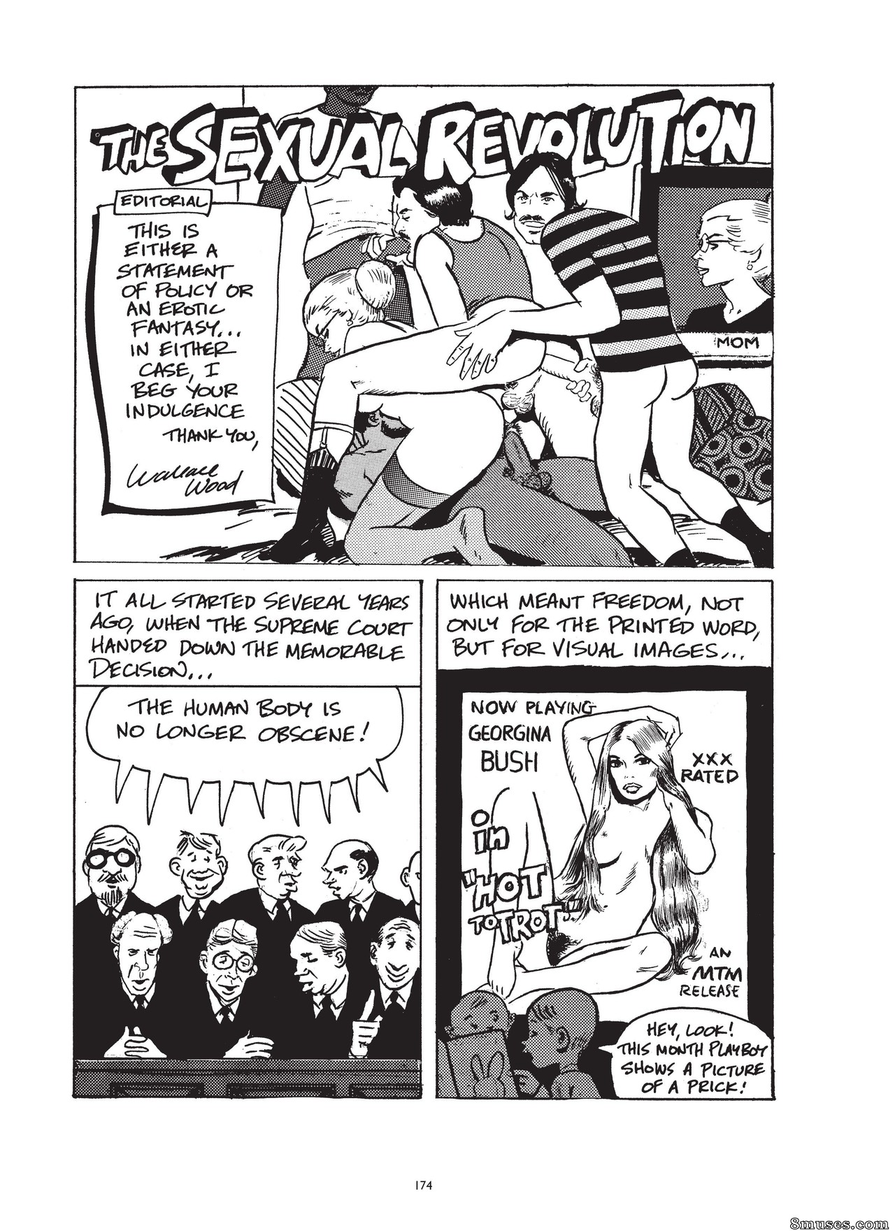 Classic Comics Collection - Cons de Fee - Erotic Art of Wallace Wood - Page 184