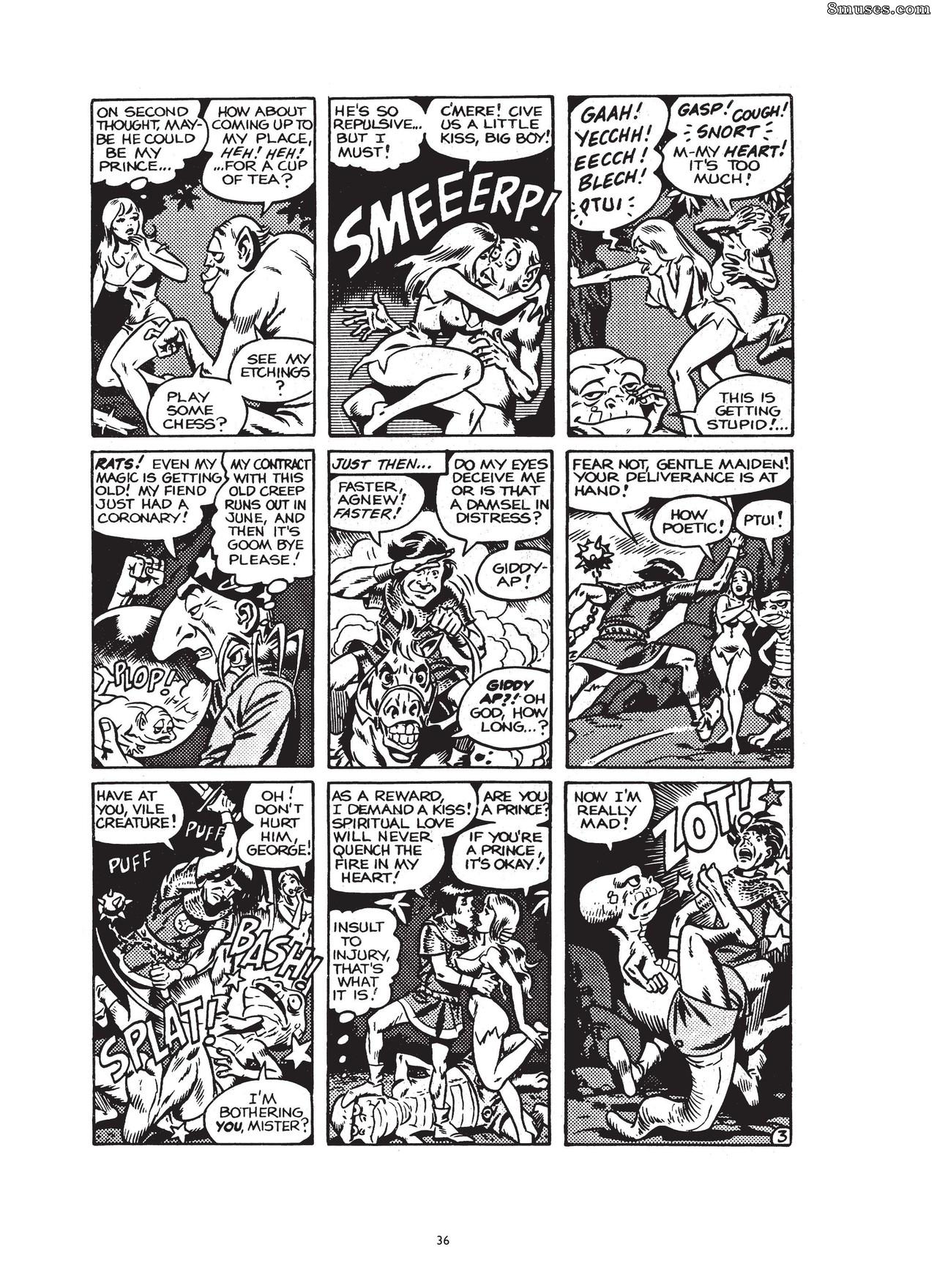 Classic Comics Collection - Cons de fée - Art érotique de Wallace Wood - Page 47