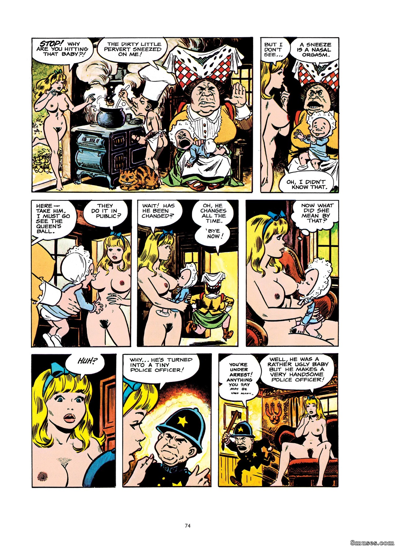Classic Comics Collection - Cons de Fee - Erotic Art of Wallace Wood - Page 84