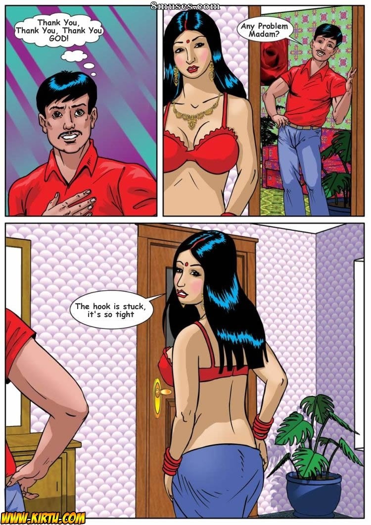 Kirtu.com Comics - Savita Bhabhi - Épisode 1 : Le vendeur de soutiens-gorge - Page 14
