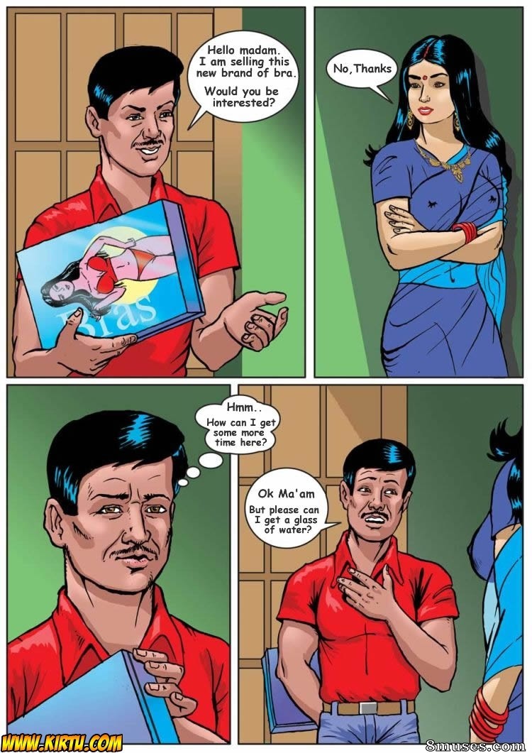Kirtu.com Comics - Savita Bhabhi - Episode 1  Bra Salesman - Page 3