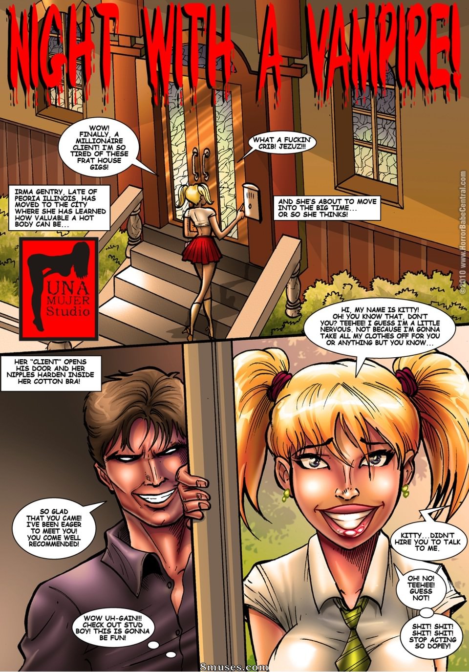 Night with a Vampire - Issue 1 - Page 1