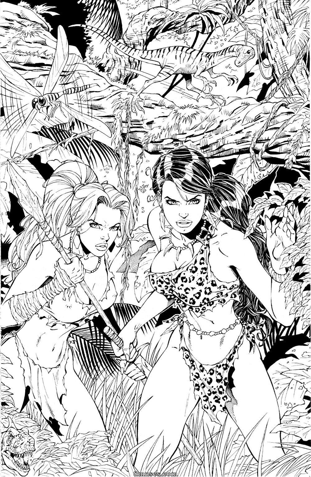 Boundless Comics - Fantasia da selva - Coleção clássica de aventuras - 1999-2007 - Página 35