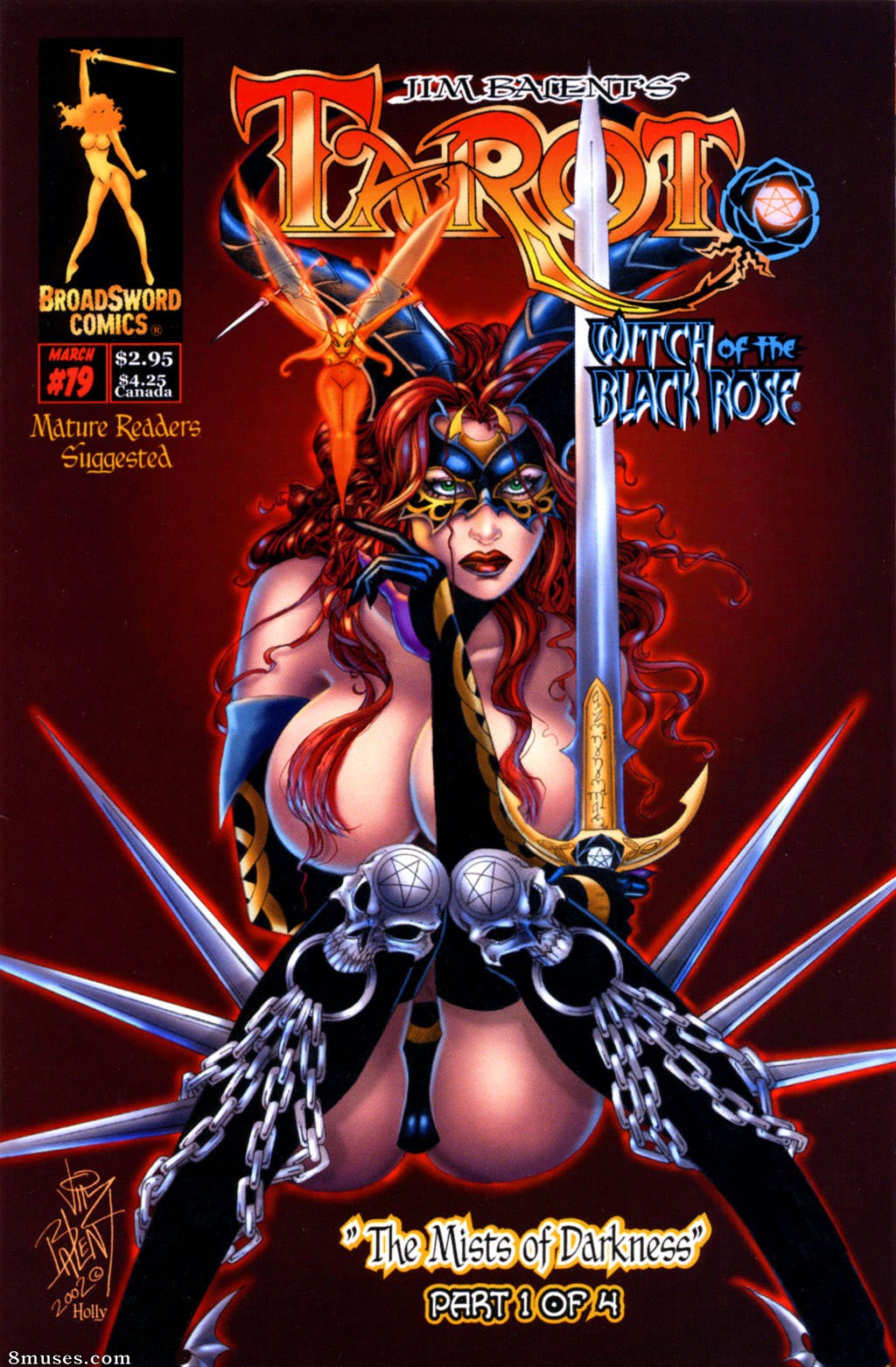 BroadSword Comics - Tarot - Witch of the Black Rose 019 - Page 3