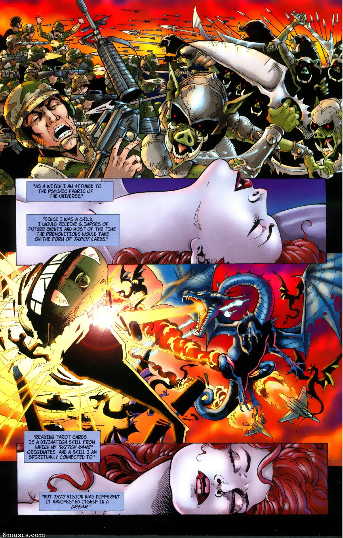 BroadSword Comics - Tarot - Witch of the Black Rose 019 - Page 4