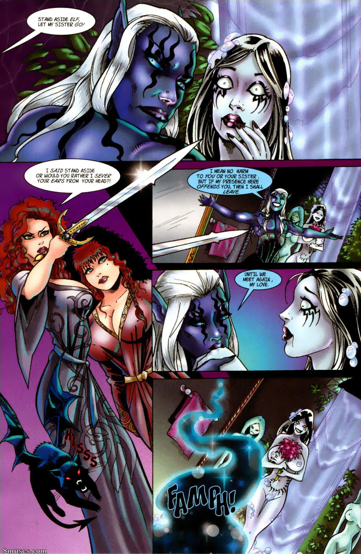 BroadSword Comics - Tarot - Witch of the Black Rose 019 - Page 11