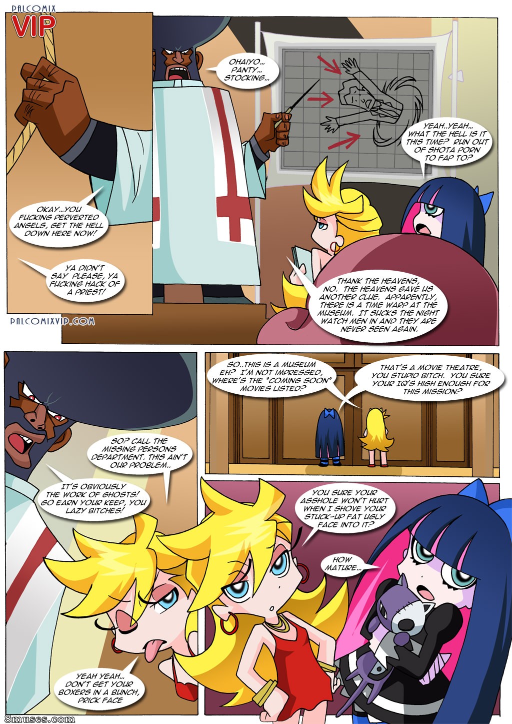 PalComix Comics - Panty & Stocking - Vamos fazer o tempo novamente - Página 3