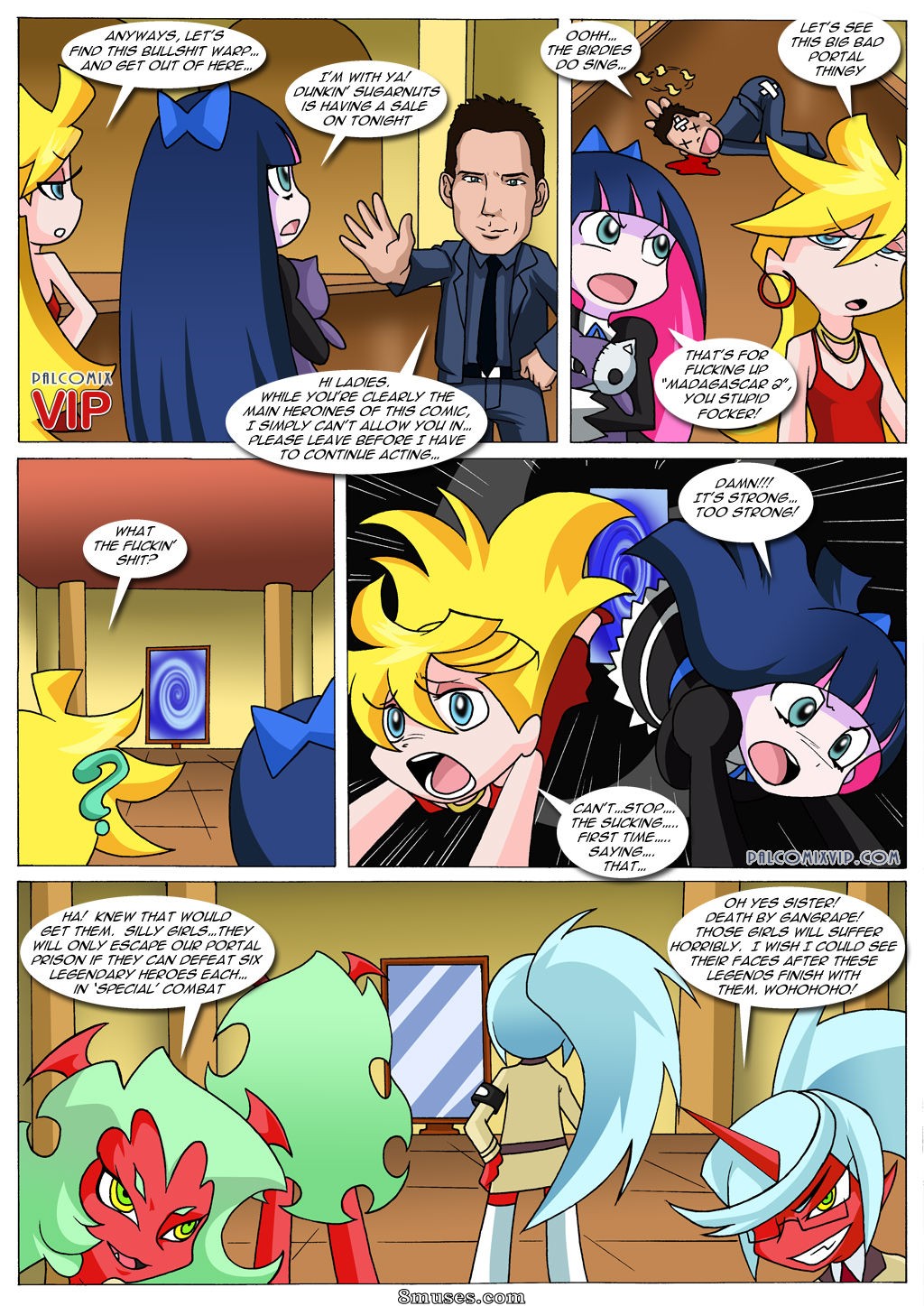 PalComix Comics - Panty & Stocking - Lets Do the Time Warp Again - Page 4