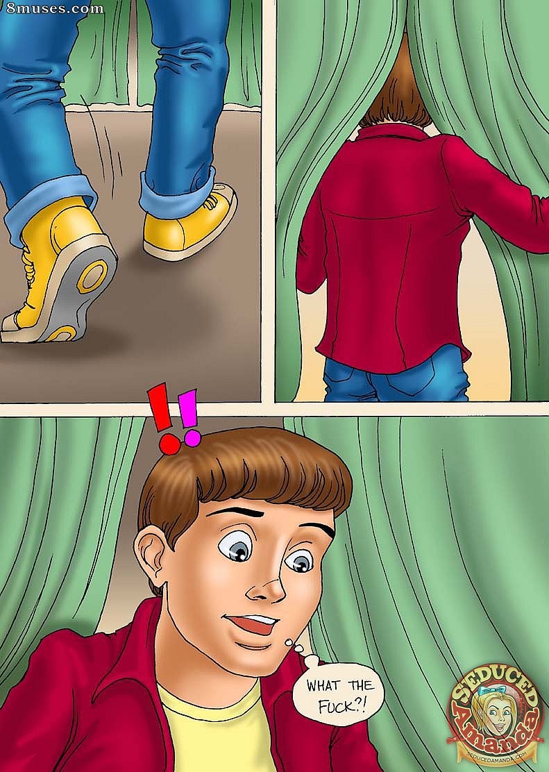 Seduced Amanda Comics - Adventure on a Plane - Page 4