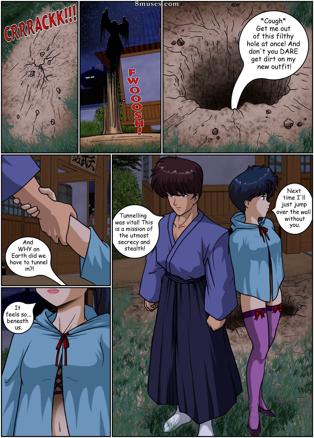 Ranma Books Comics - A invasão Kuno - Página 4