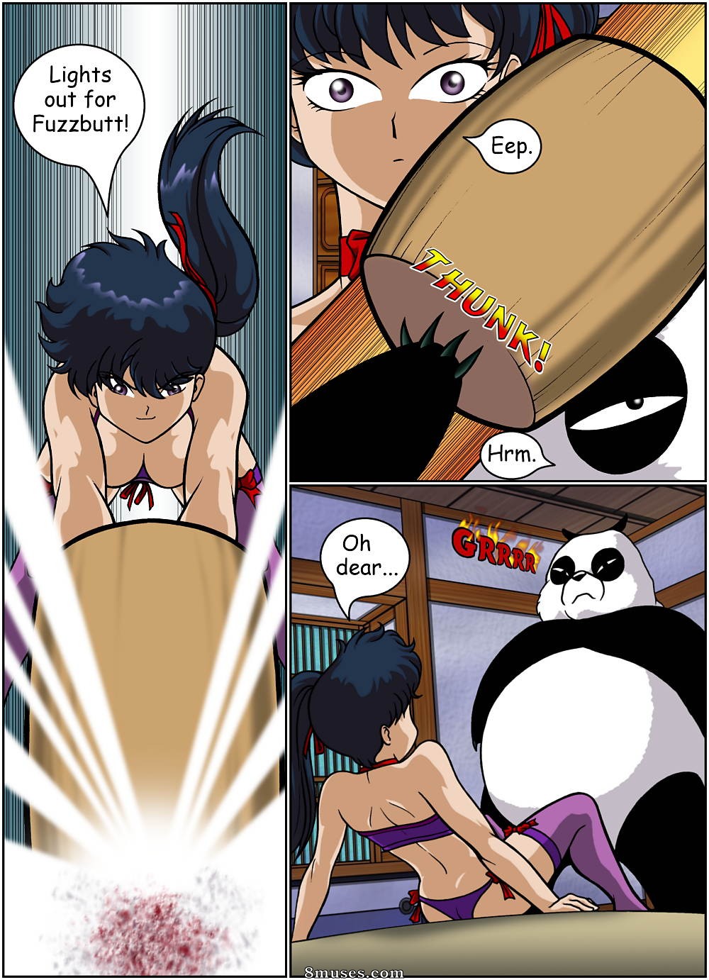 Ranma Books Comics - A invasão Kuno - Página 7