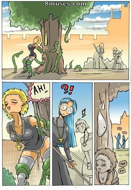 AKABUR Comics - Tentacles Screwing Nuns - Page 8