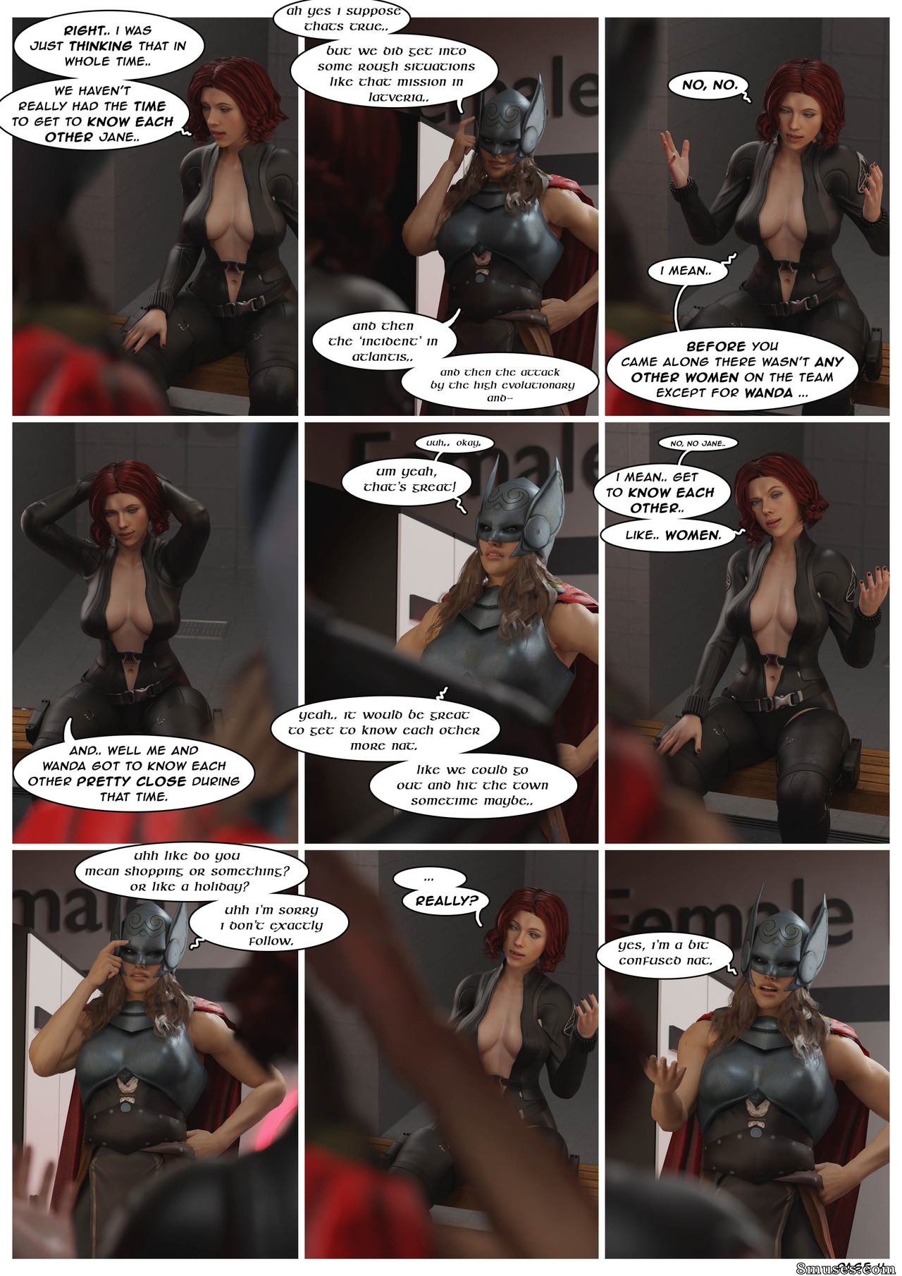 Page 6 | Various-Authors/PoseidonX/Thor-Guns-and-Thunder | 8muses - Sex  Comics