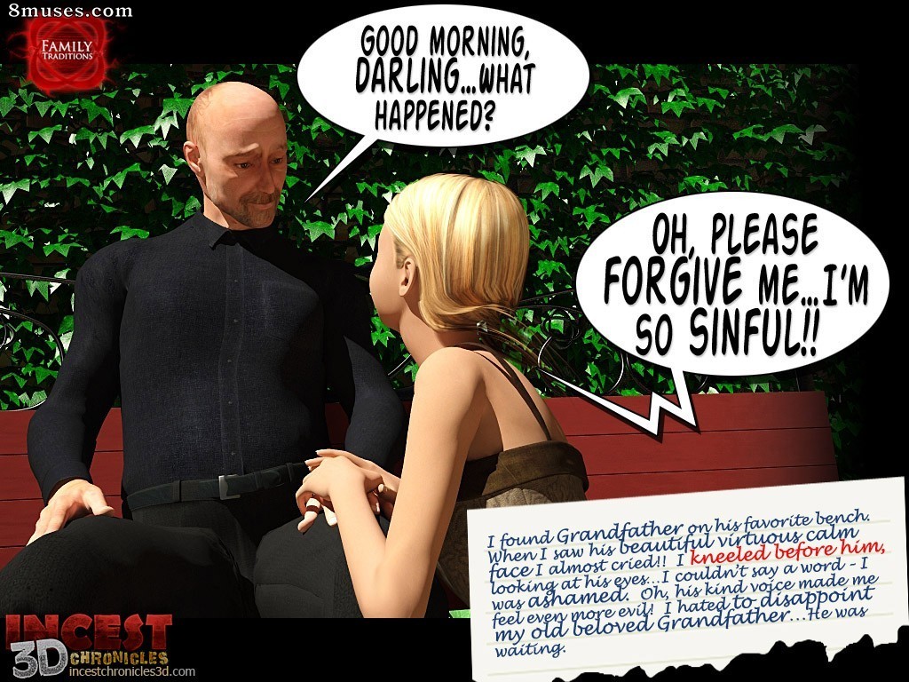 IncestChronicles3D Comics - Tradições familiares. Parte 1 - Página 75