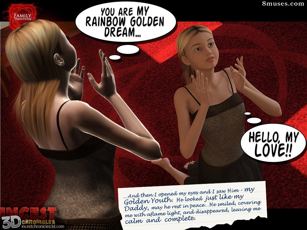 IncestChronicles3D Comics - Tradições familiares. Parte 1 - Página 4