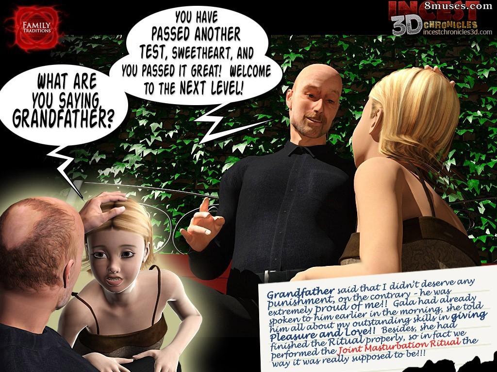 IncestChronicles3D Comics - Tradições familiares. Parte 1 - Página 78