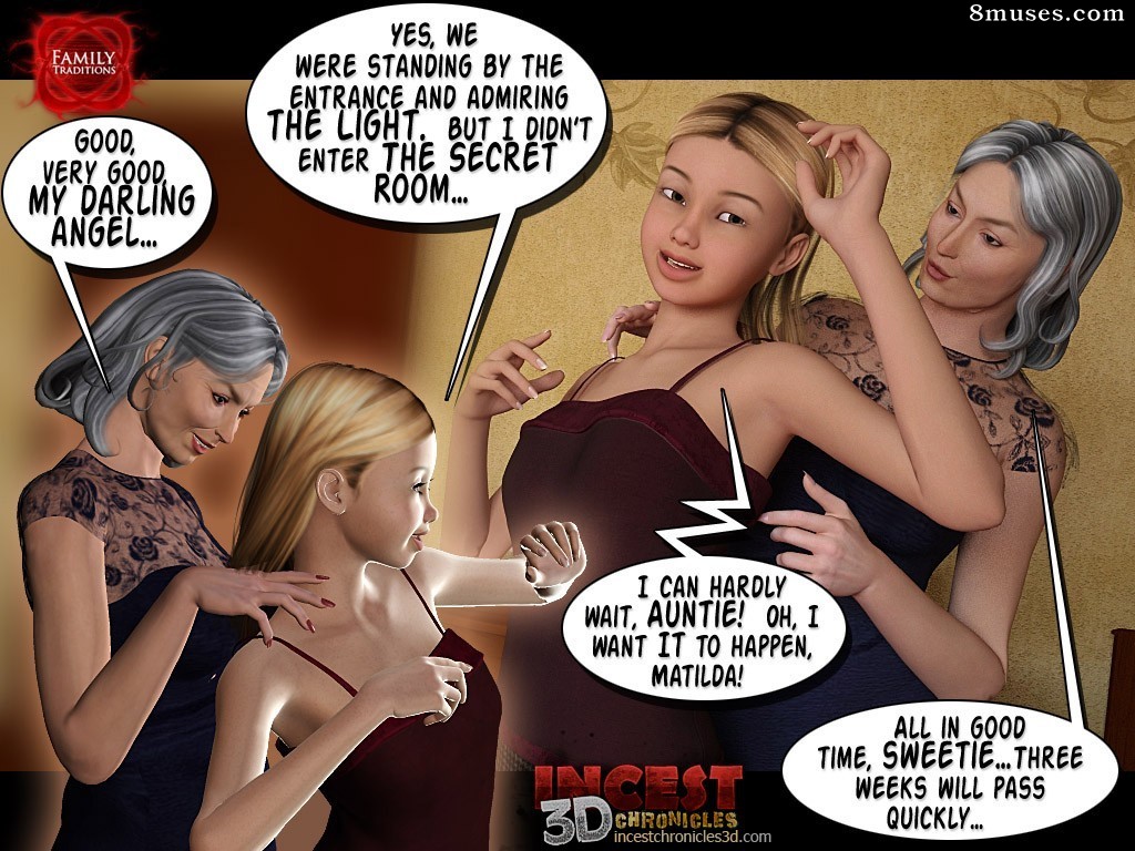 IncestChronicles3D Comics - Tradições familiares. Parte 1 - Página 8