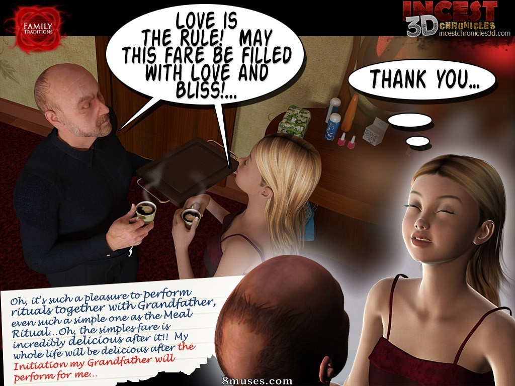 IncestChronicles3D Comics - Tradiciones familiares. Parte 1 - Página 11