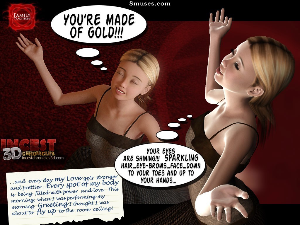 IncestChronicles3D Comics - Tradiciones familiares. Parte 1 - Página 3