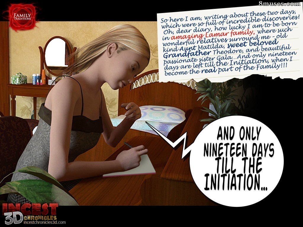 IncestChronicles3D Comics - Tradições familiares. Parte 1 - Página 80
