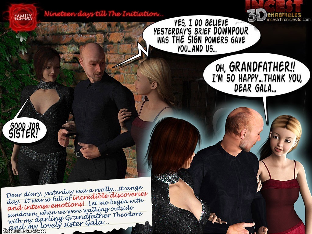 IncestChronicles3D Comics - Tradiciones familiares. Parte 1 - Página 37