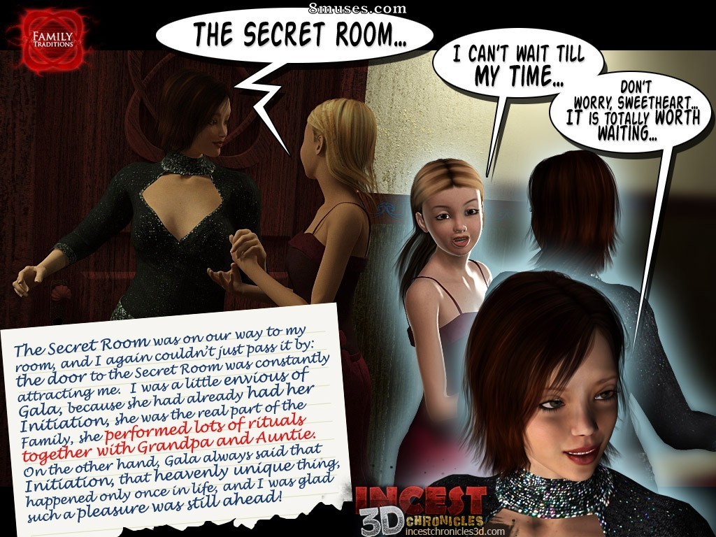 IncestChronicles3D Comics - Tradições familiares. Parte 1 - Página 40