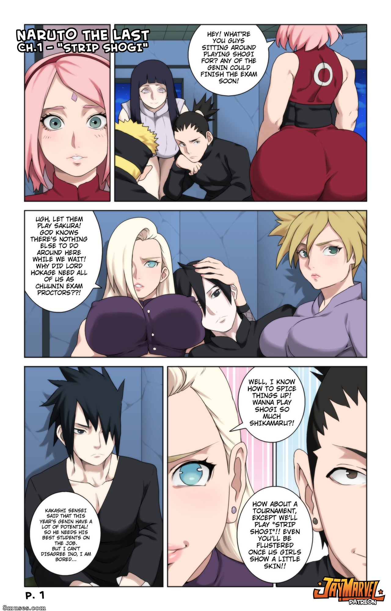 Jay Marvel Comics - Naruto The Last - Strip Shogi - Page 1